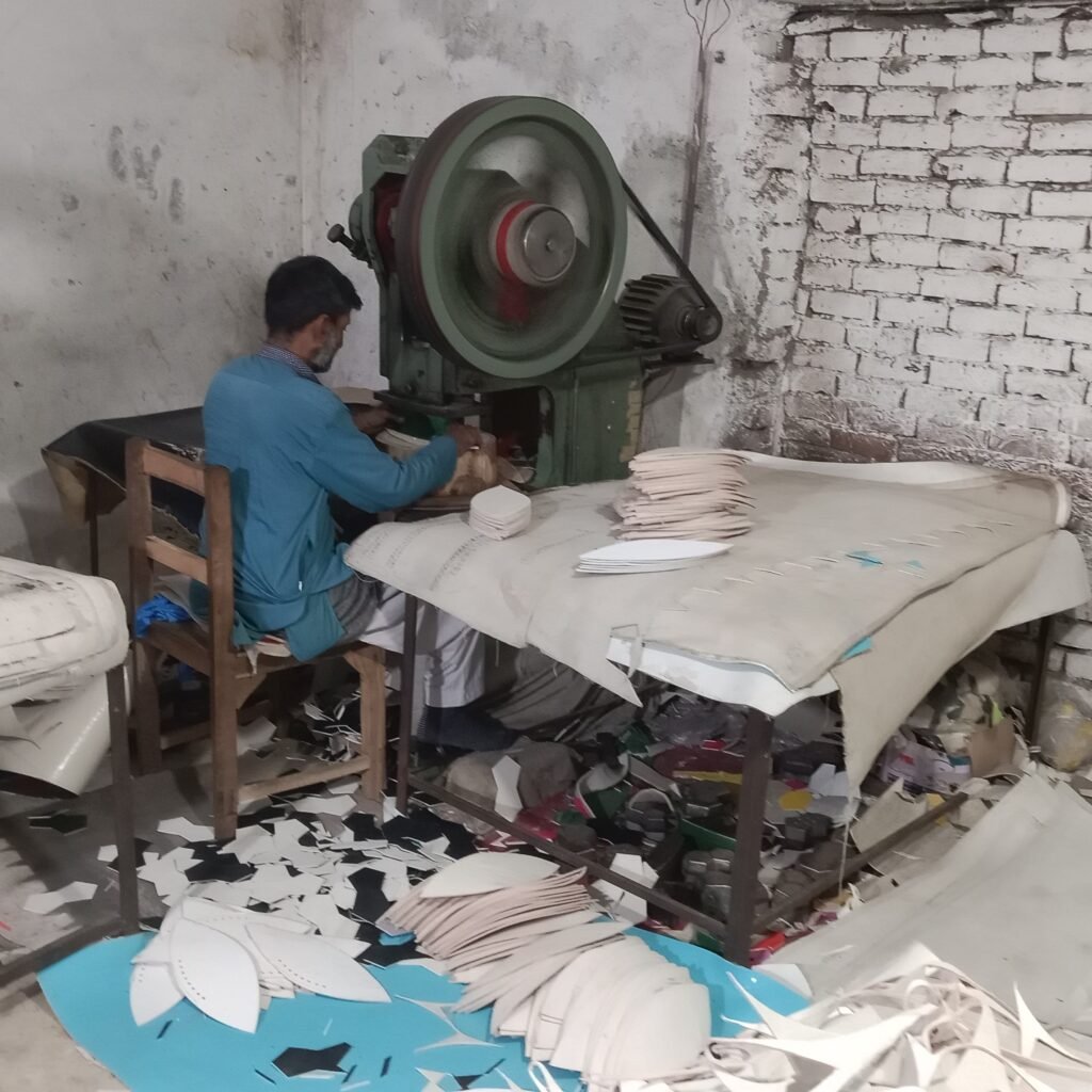 precision cutting of soccer ball panels for optimal shape and flight