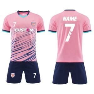 trendy Lightweight customizable soccer uniform for competitive and recreational matches