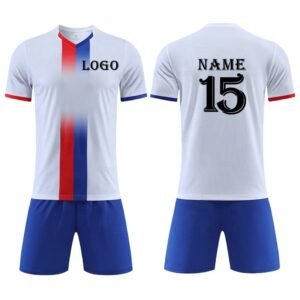 Micro Polyester soccer jersey designed for youth teams with sweat-wicking performance