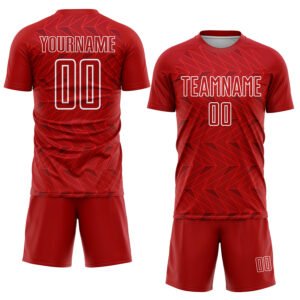 Full team soccer kit including shorts and jersey in multiple colors and sizes