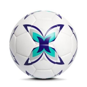 Professional grade soccer ball with precision balance and aerodynamic surface by Wilgre Industries.