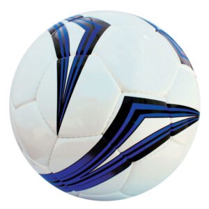 Hand-stitched professional soccer ball by Wilgre Industries, built for extreme weather conditions